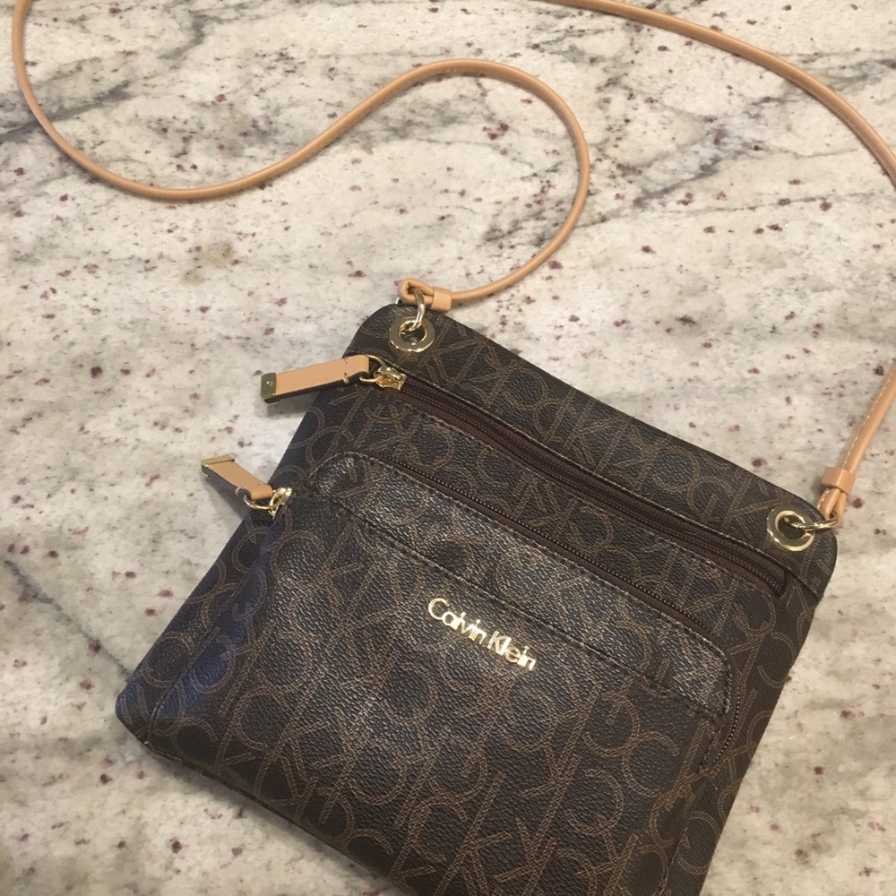 Calvin Klein leather crossbody